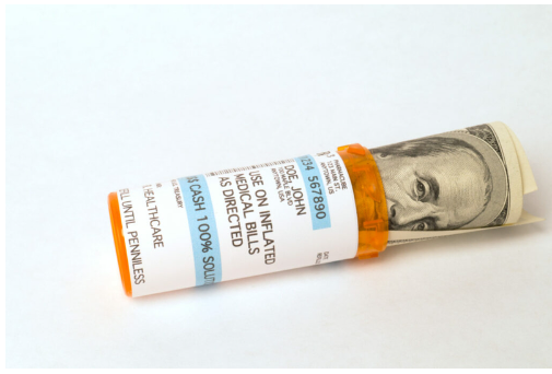 Money rolled into pill bottle from Maryland Matters